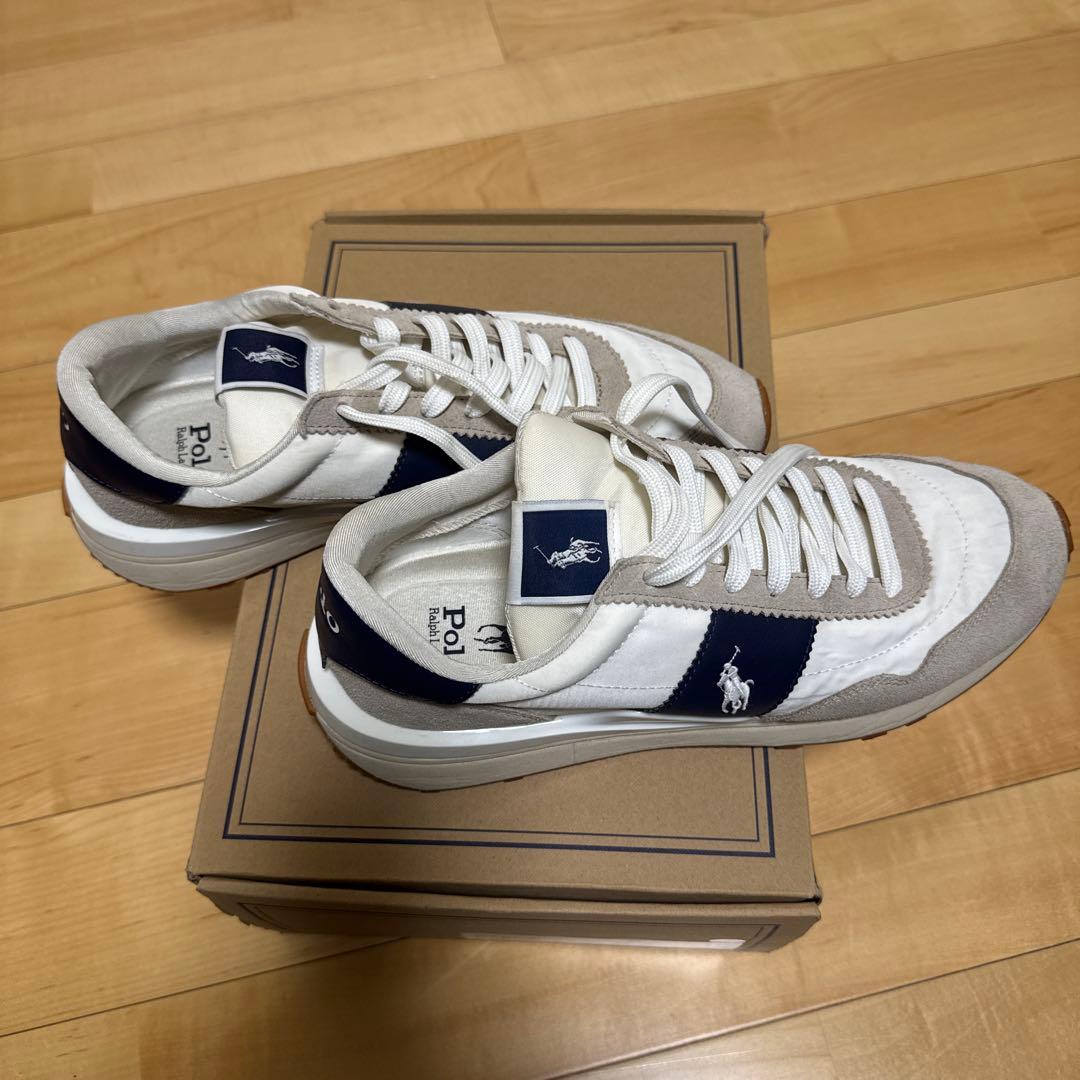 Polo Ralph Lauren ゴルフシューズ ホワイト/ネイビー