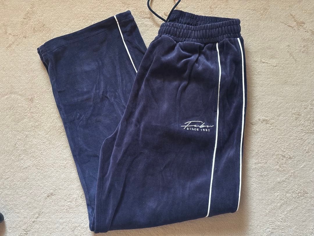 FUBU フブ ベロア フルジップ セットアップ 上下 Mサイズ 新品