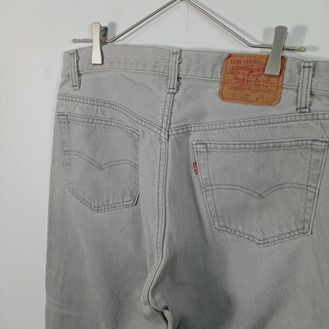 80s Levi's 501-0657 リーバイス グレー ヴィンテージデニム