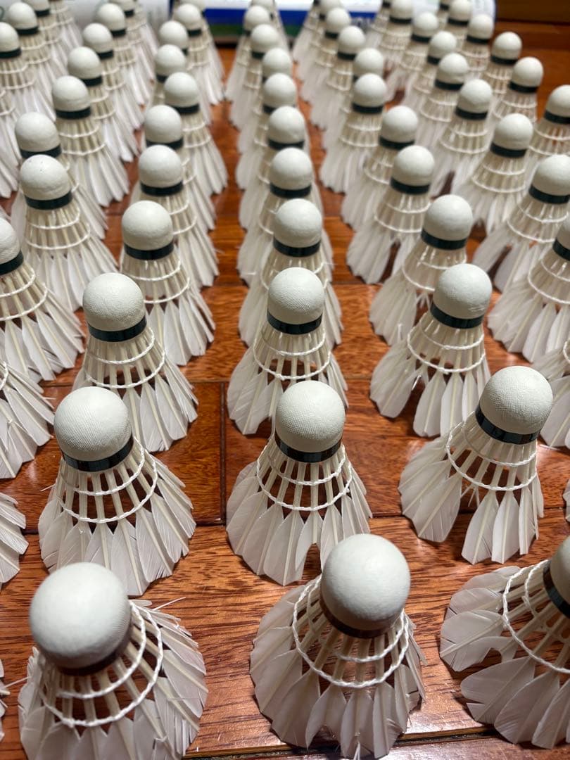 中古バドミントンシャトル 120個