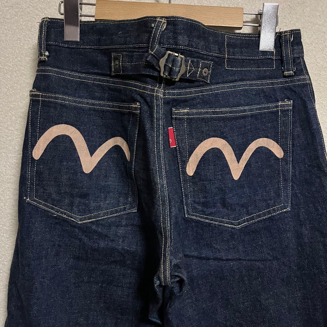 EVISU エヴィス シンチバック付き デニムパンツ W29