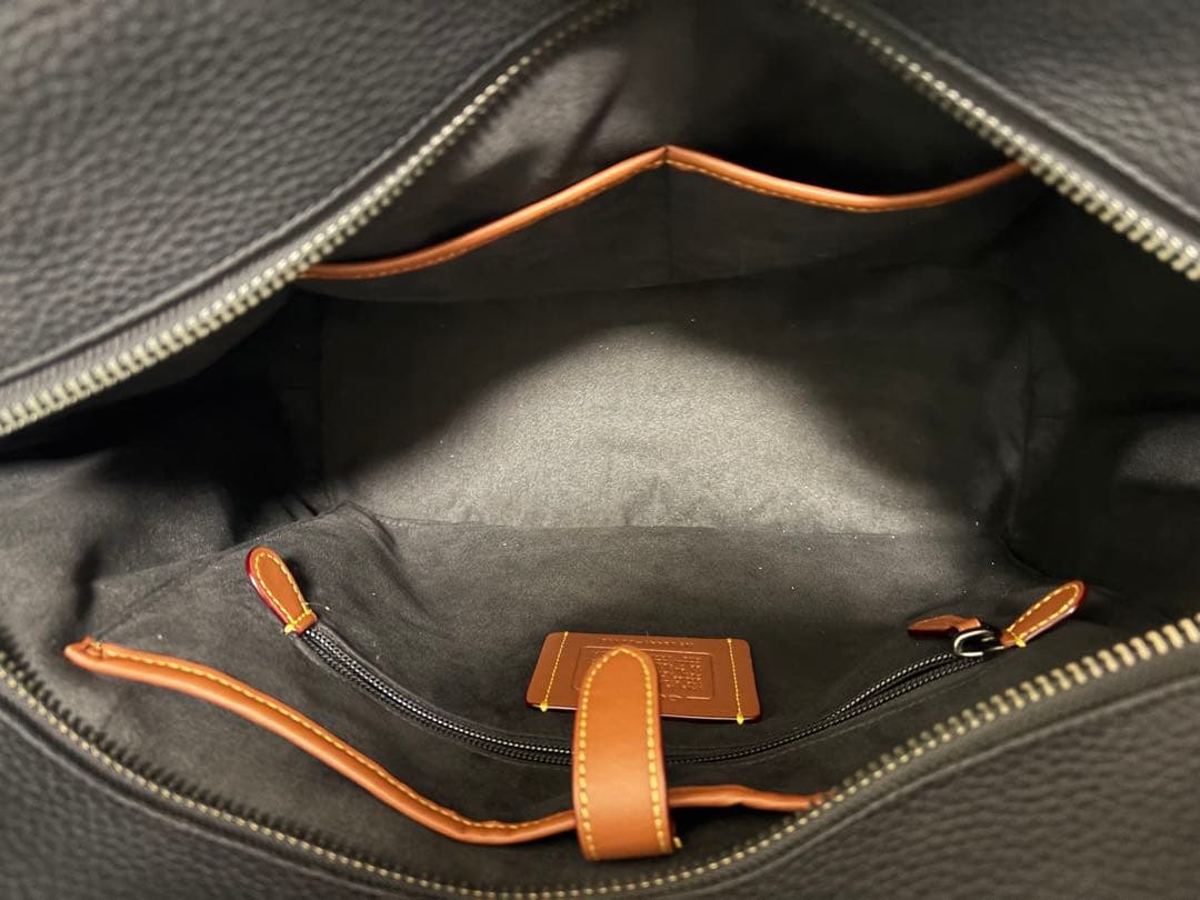 【さとちん】ゴッサム ジップ トート バッグ(ブラック)