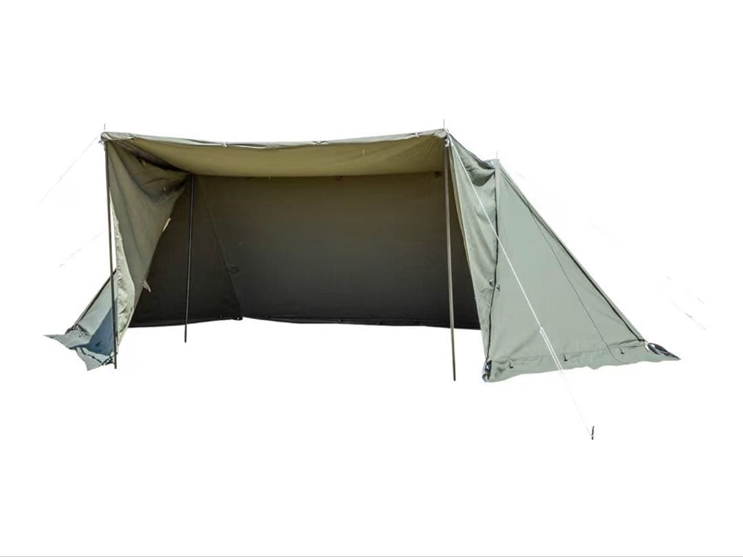 ソロベースEX 、前幕、二股ポール 　　　　　　　　　3点セット