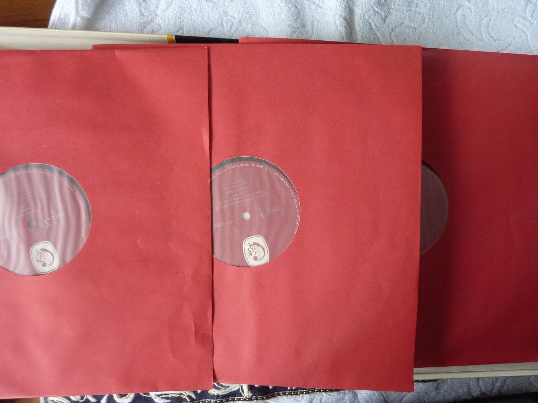 ラヴェル ピアノ曲全集　VIC-4065-7　3枚組　LPレコード