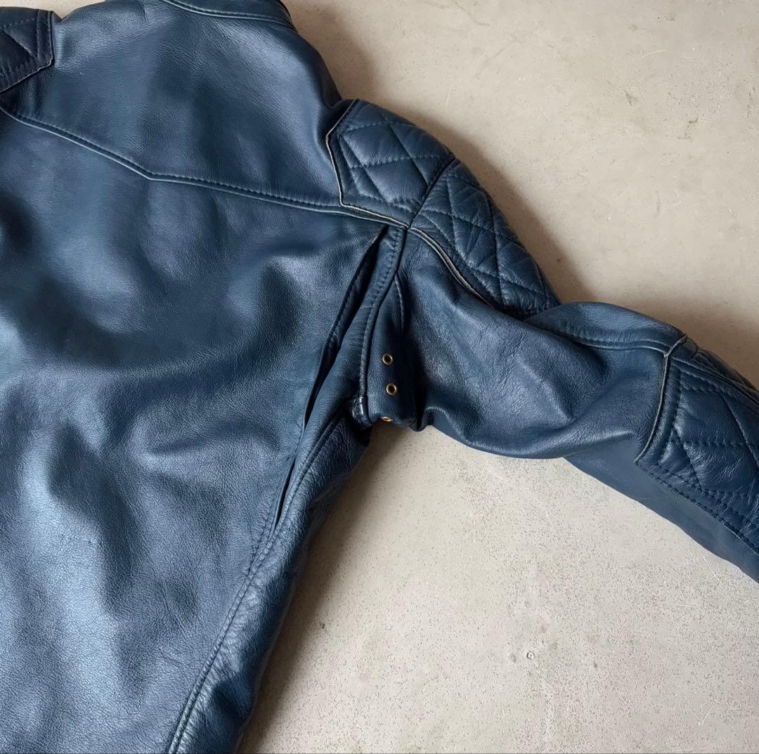 最終価格 Langlitz Leather ネイビー レア カスタムオーダー