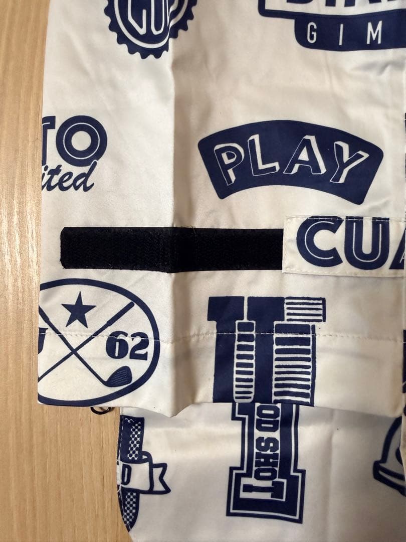 CUARTO UNITED ワッペン柄レインウエア/ワンピース　M