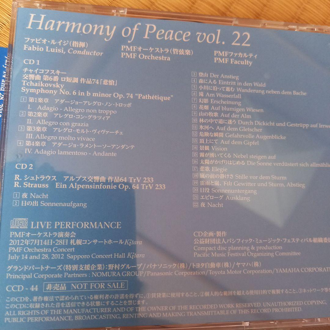 非売品❗PMF ルイージ　チャイコフスキー　悲愴、シュトラウス　アルプス交響曲