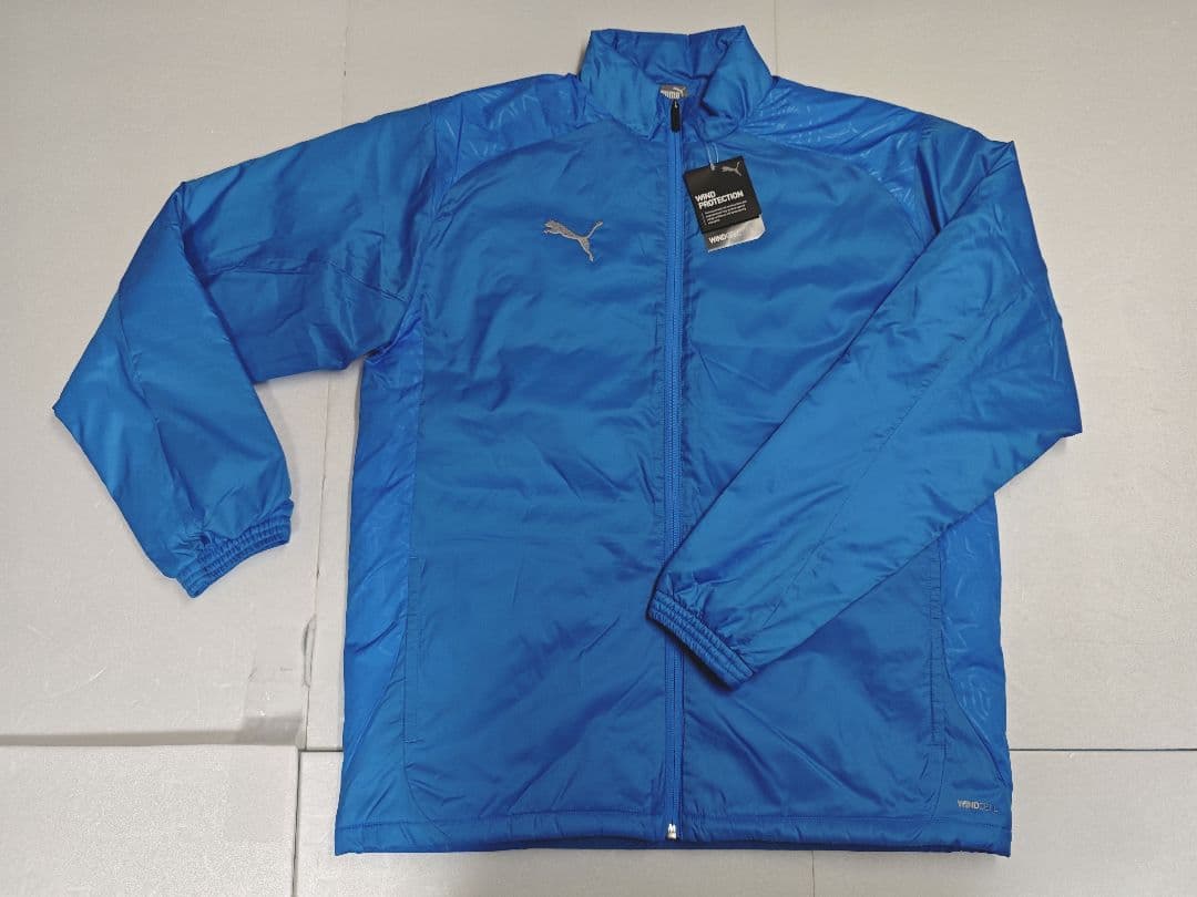 定価24200円 プーマ メンズXL 新品 TEAMFINAL 中綿上下 青×紺