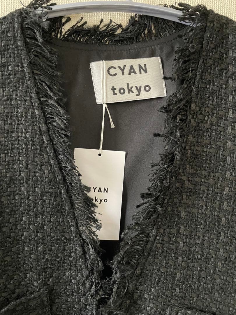 新品未使用シアントウキョウ　春ツイードベスト