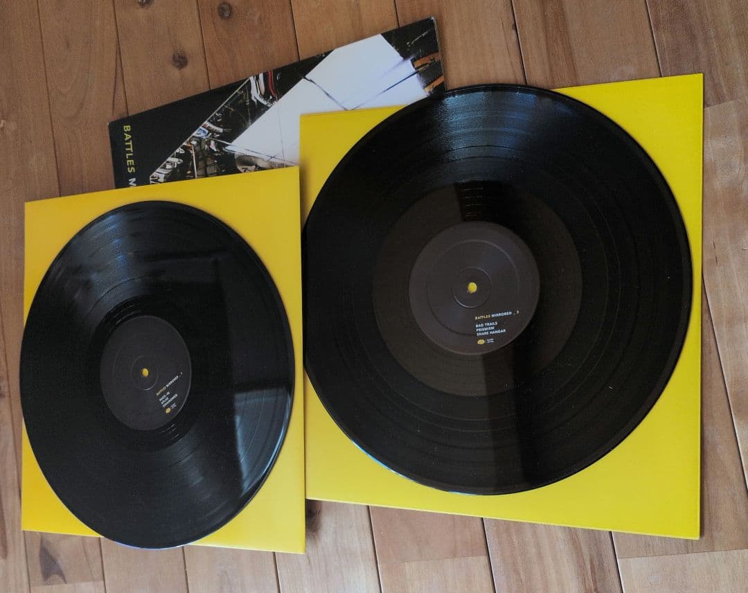 【レコードLP２枚組】BATTLES MIRRORED