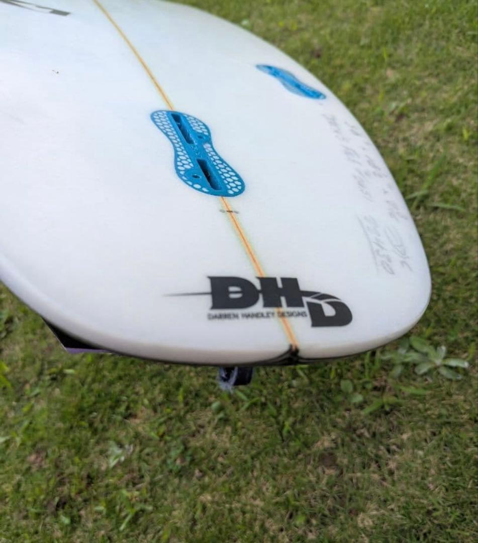 美品 DHD DX1 5,8ft 24.5CL PUサーフボード fcs2