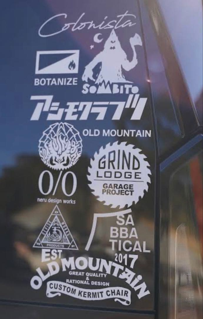 9枚 ネルデザインワーク　ステッカー