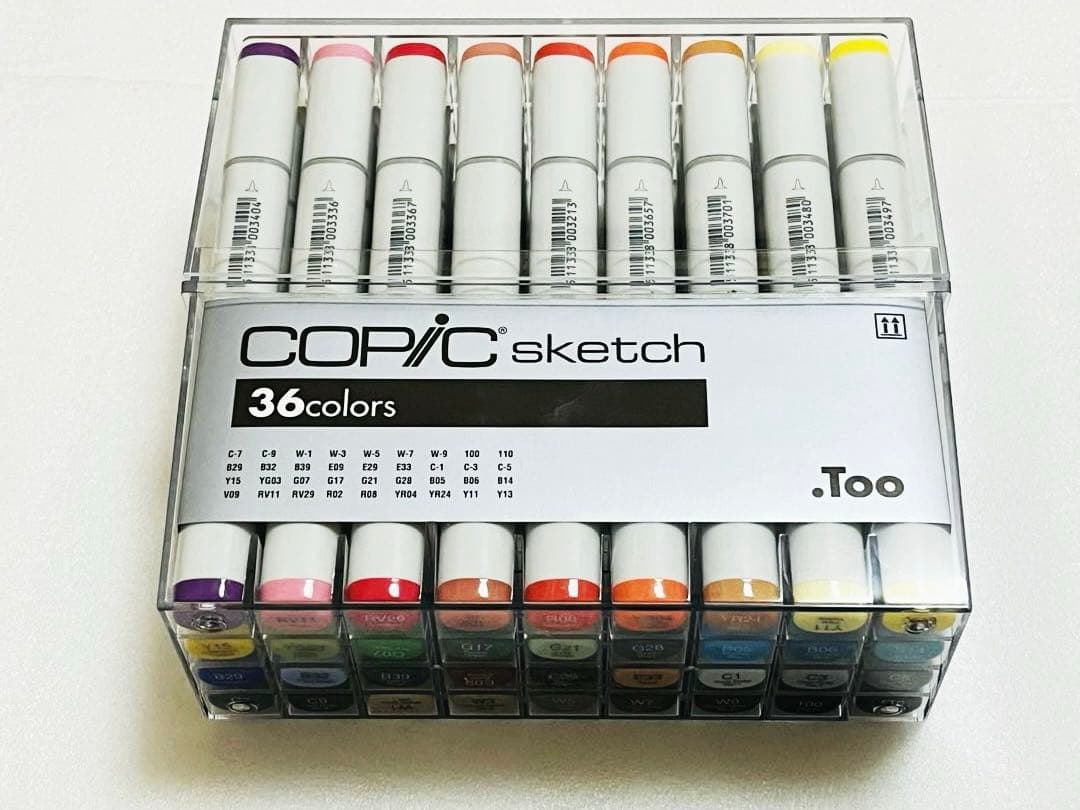 コピック　COPIC　コピックスケッチ　62色セット　イラストマーカー