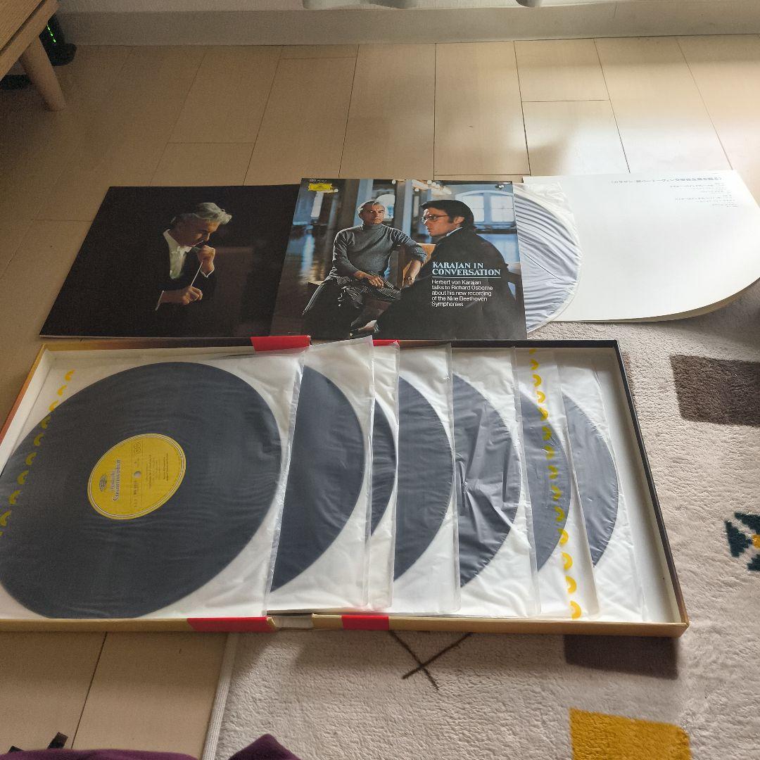 ベートーヴェン 交響曲全集 LP 8枚組