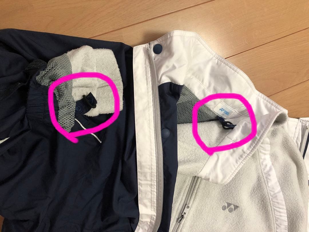 ヨネックス フリースとアウター2点セット