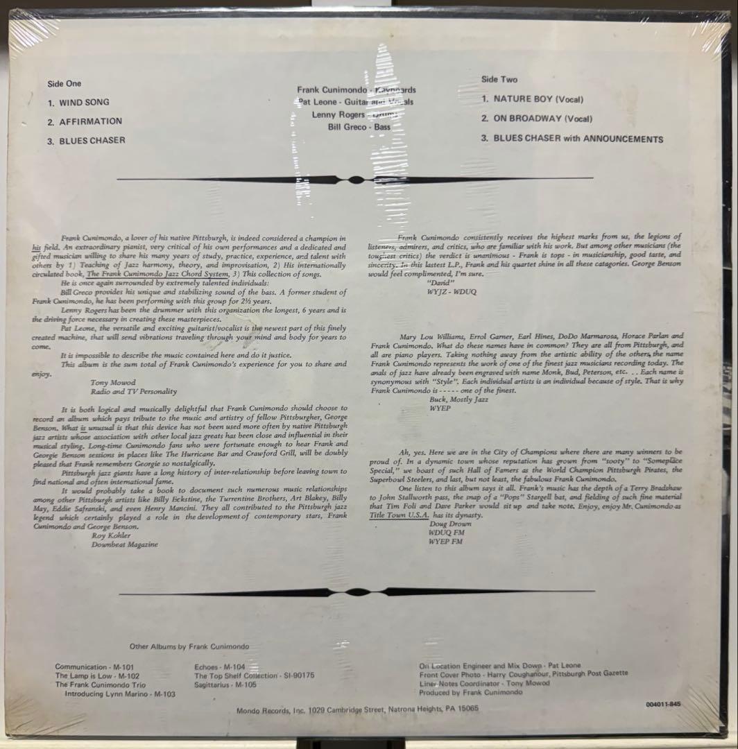 シールドLP Frank Cunimondo e Benson