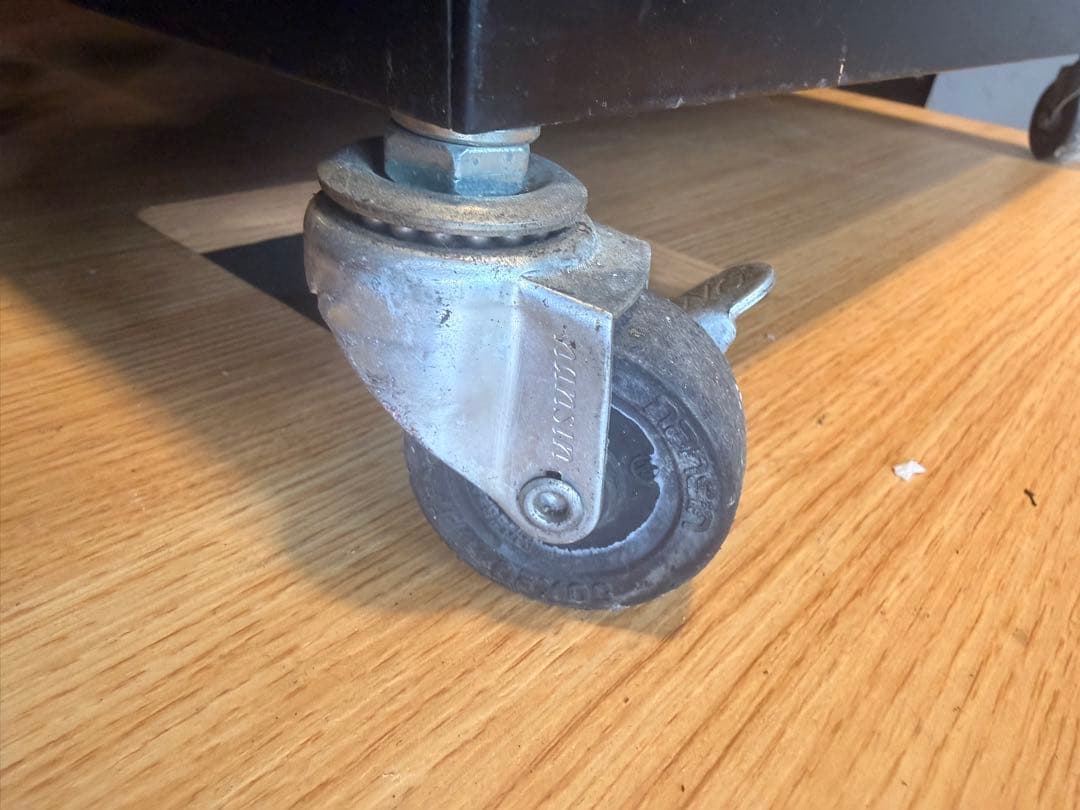 ヒラハラ　電飾看板　電飾スタンド看板　業務用　店舗用品　キャスター付き　動作良好