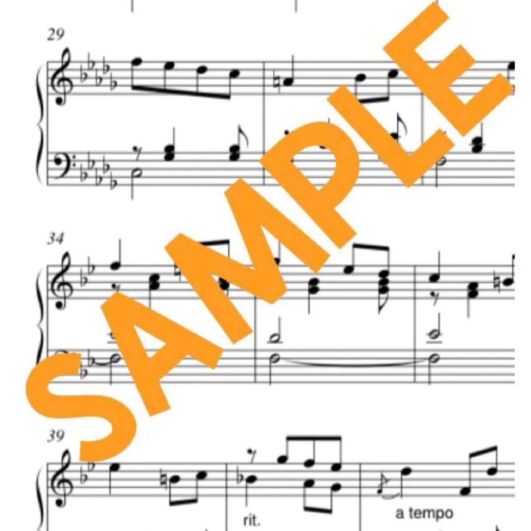 楽譜作成　耳コピ　採譜　オーダーメイド　作曲　編曲　ピアノ　移調　オーダー楽譜