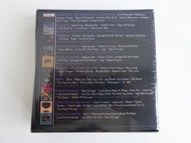 ■Deep Purple（ディープ・パープル）コンプリート CD BOX セット