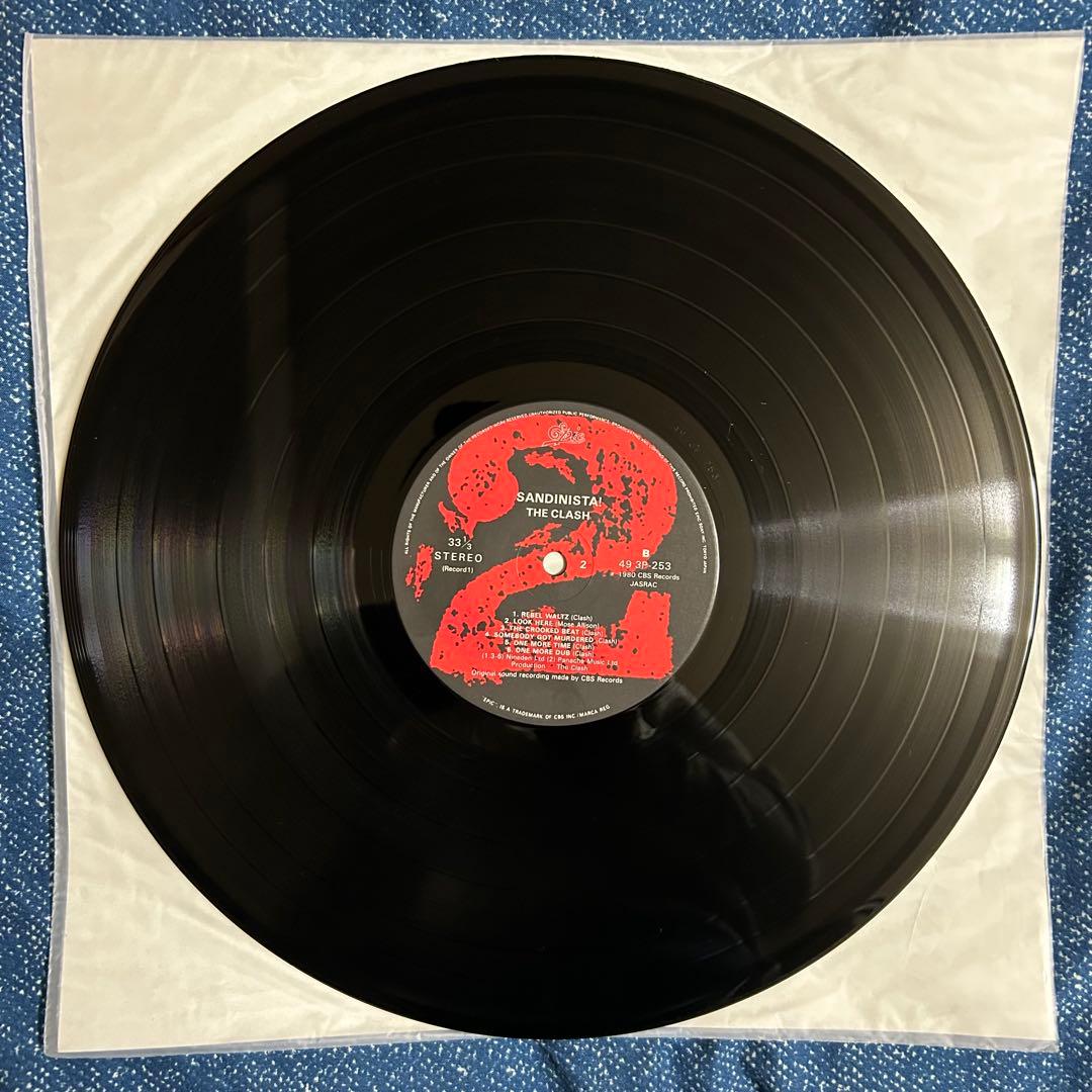 ［名盤］ザ クラッシュレコード　SANDINISTA！3枚組　パンク　レゲエ