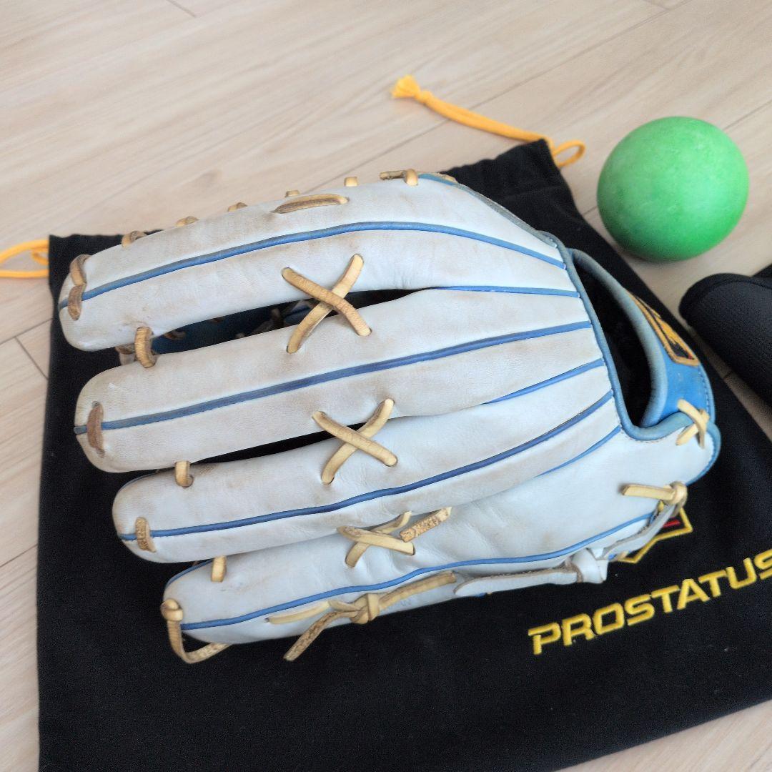 ZETT 軟式用グラブ 外野手用 プロステイタス ベイスターズ 金城モデル