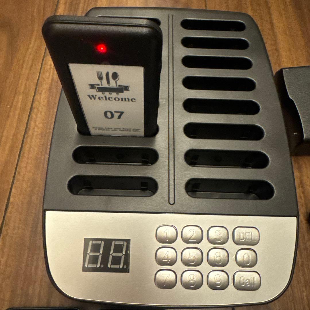 【ゆー】呼び出しベルシステム 8台用