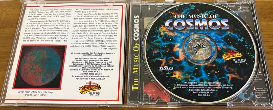 THE MUSIC OF COSMOS / ヴァンゲリス 冨田勲 武満徹　他