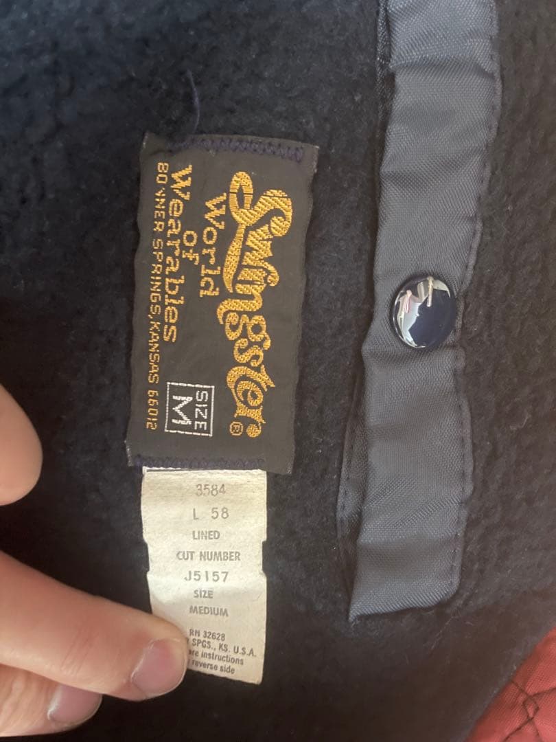 70S 80Sスウィングスターコーチジャケット USA製 Swingster M