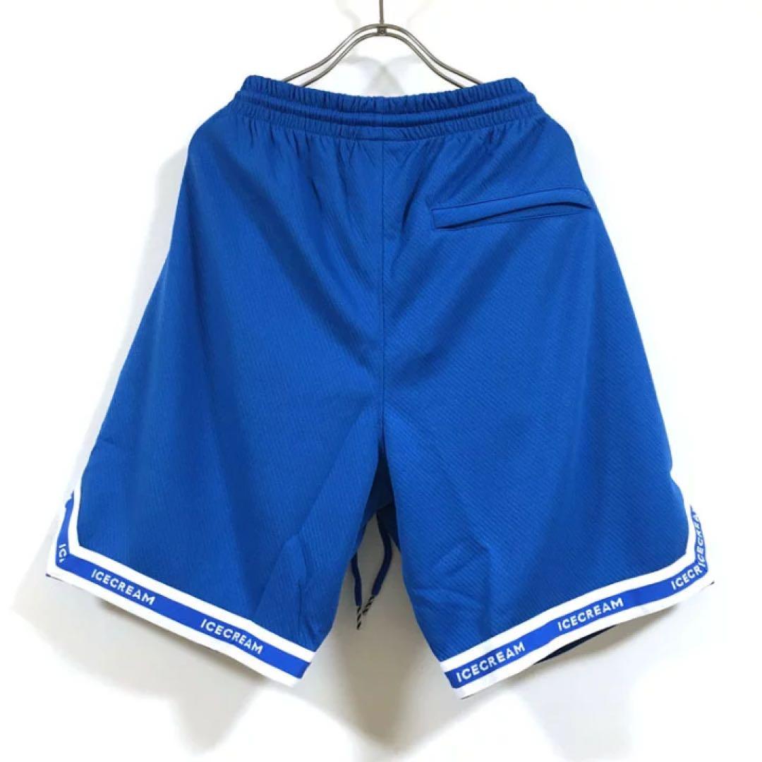 新品 ICECREAM アイスクリーム ショーツ メンズ ブルー L