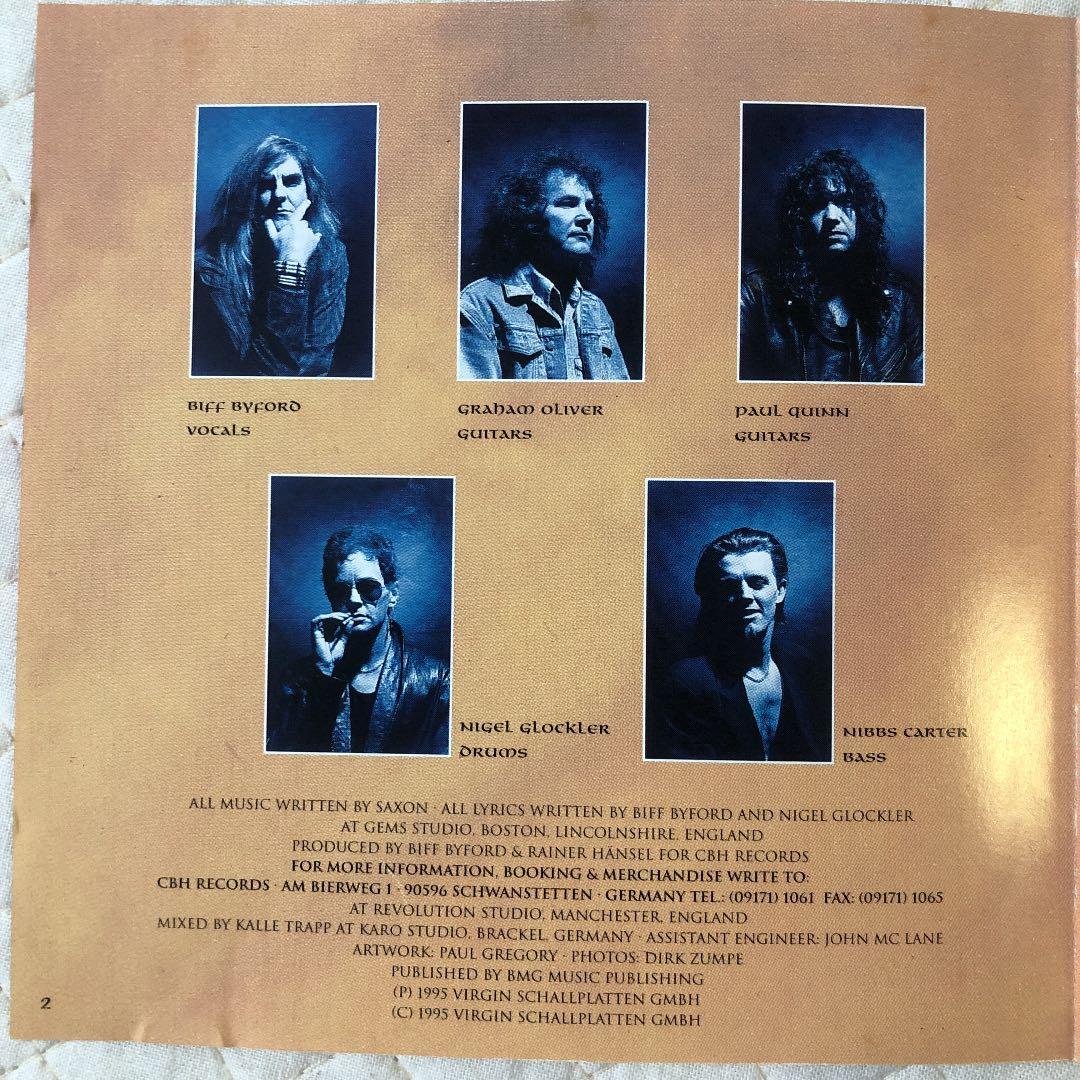 Saxon / Dogs Of War/ 1995年