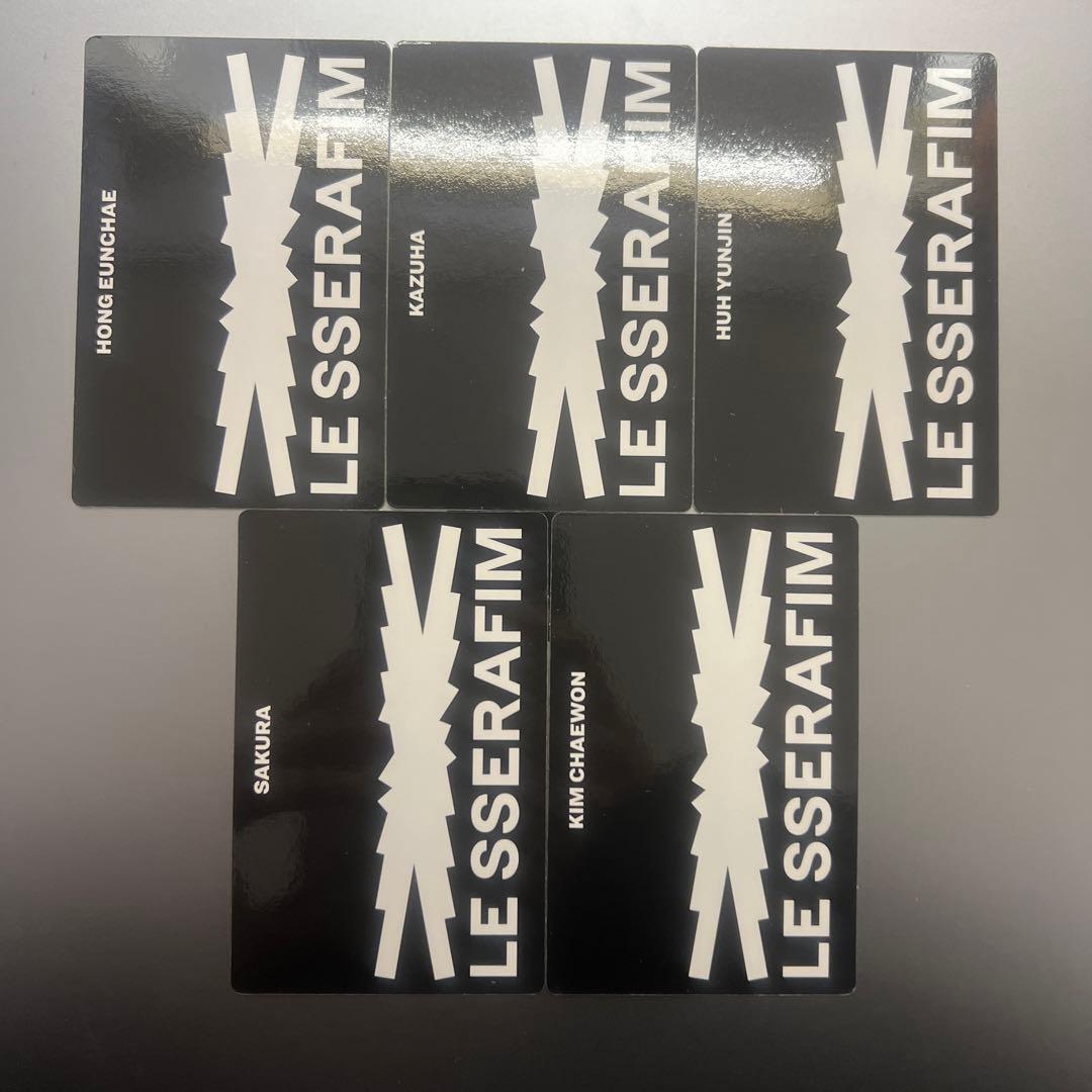 Le Sserafim 会員限定トレカ