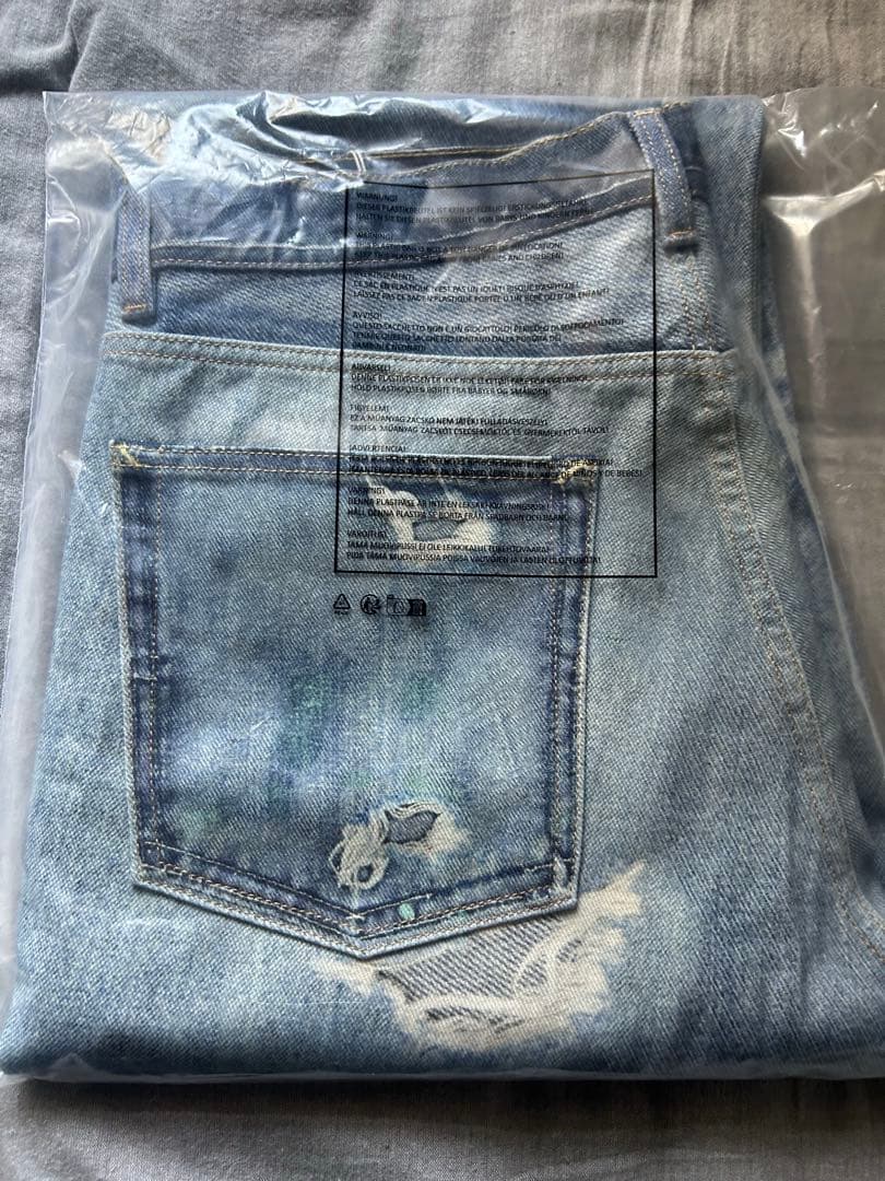 パンツ our legacy third cut DIGITAL DENIM PRINT