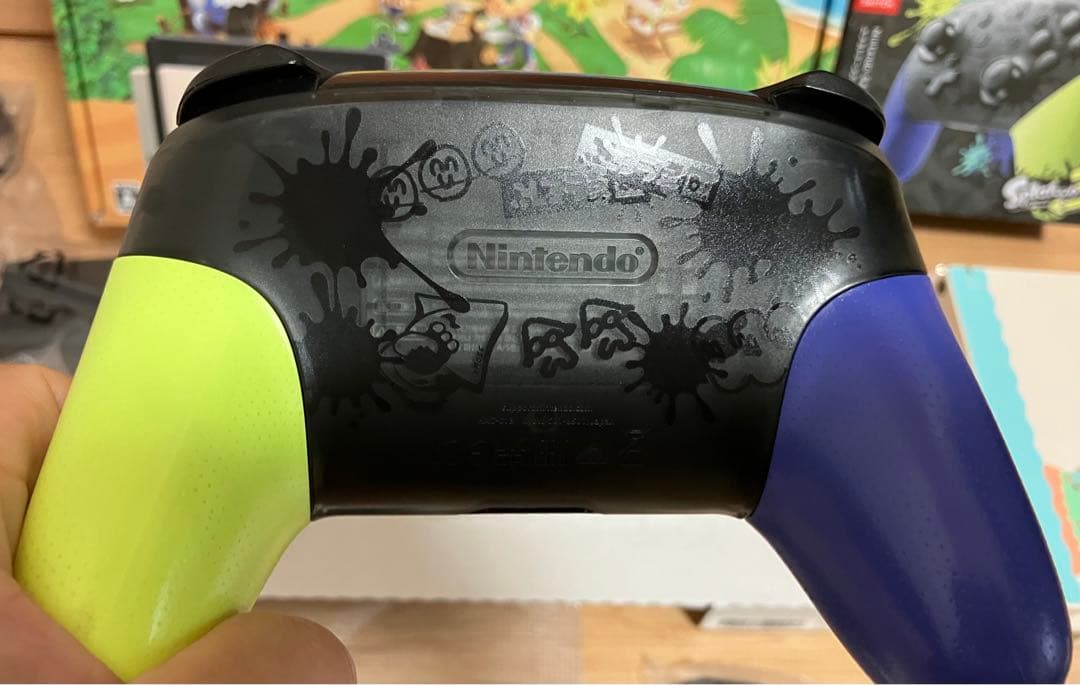 NINTENDO SWITCH 2020年 あつもりVer 中古 プロコン付き