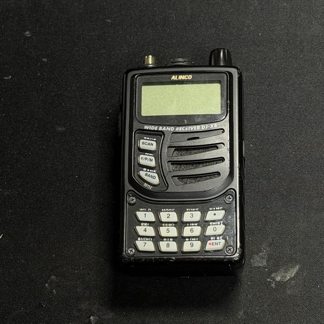 ALINCO DJ-X8 広帯域受信機 ワイドバンドレシーバー 動作確認済