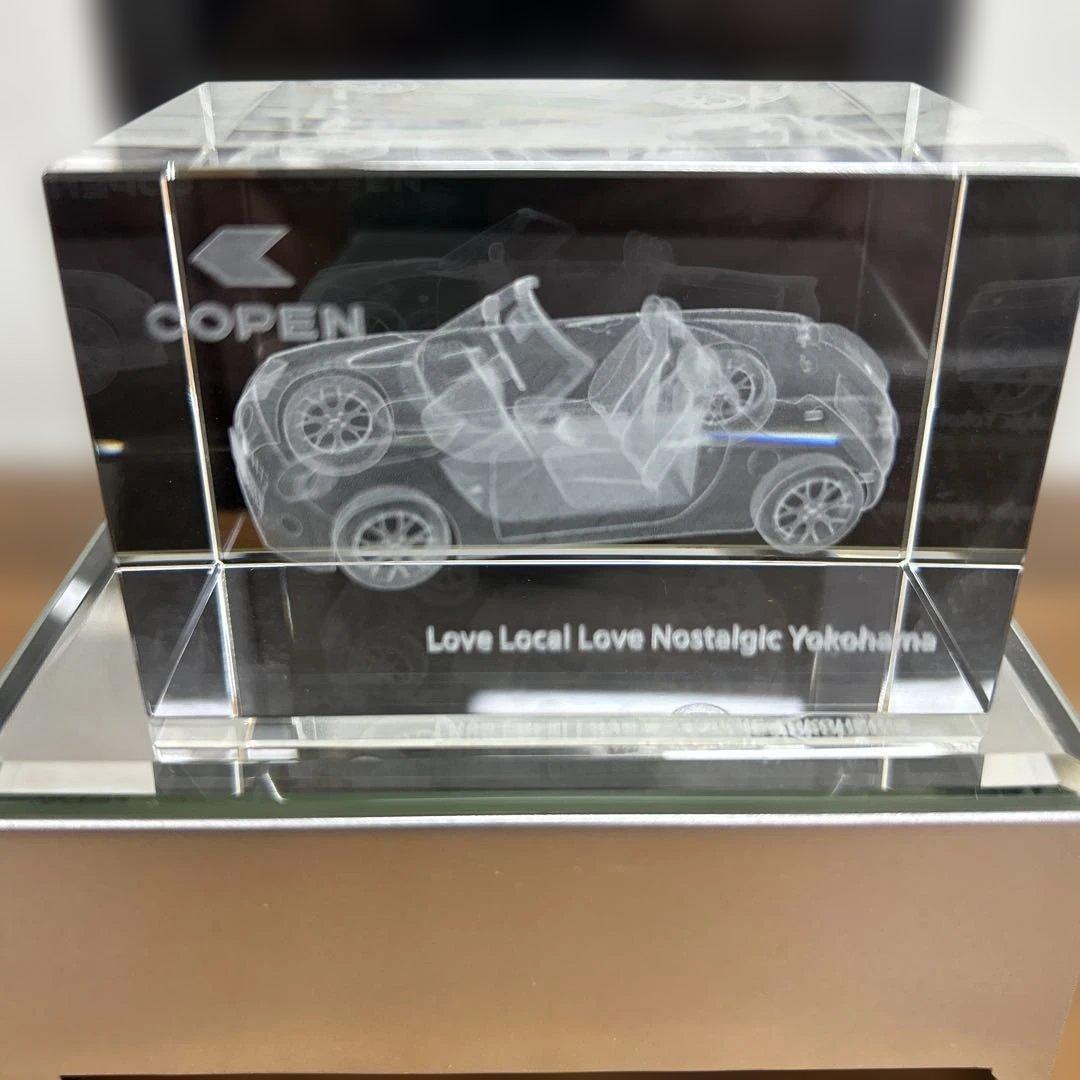 コペン 3Dクリスタルアート LEDライト付き