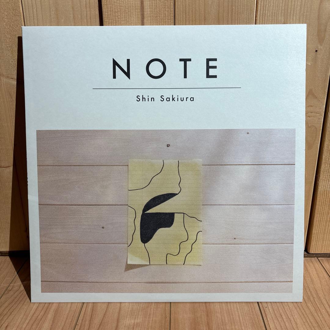 [レコード] shin sakiura NOTE LP