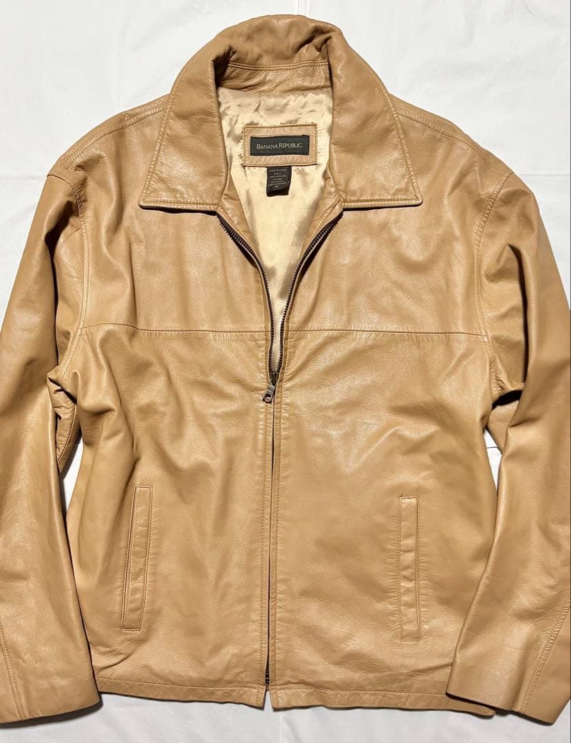 BANANA REPUBLIC バナナリパブリック 革 レザー ジャケット 古着