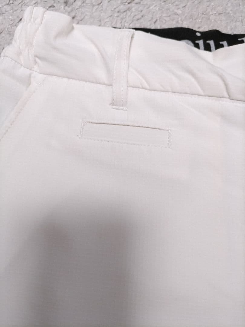 ウノピゥウノウグァーレトレ ゴルフ ストレッチ　パンツ　白