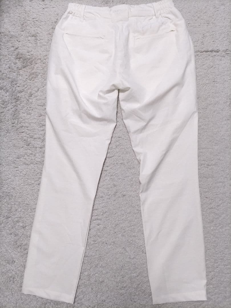 ウノピゥウノウグァーレトレ ゴルフ ストレッチ　パンツ　白
