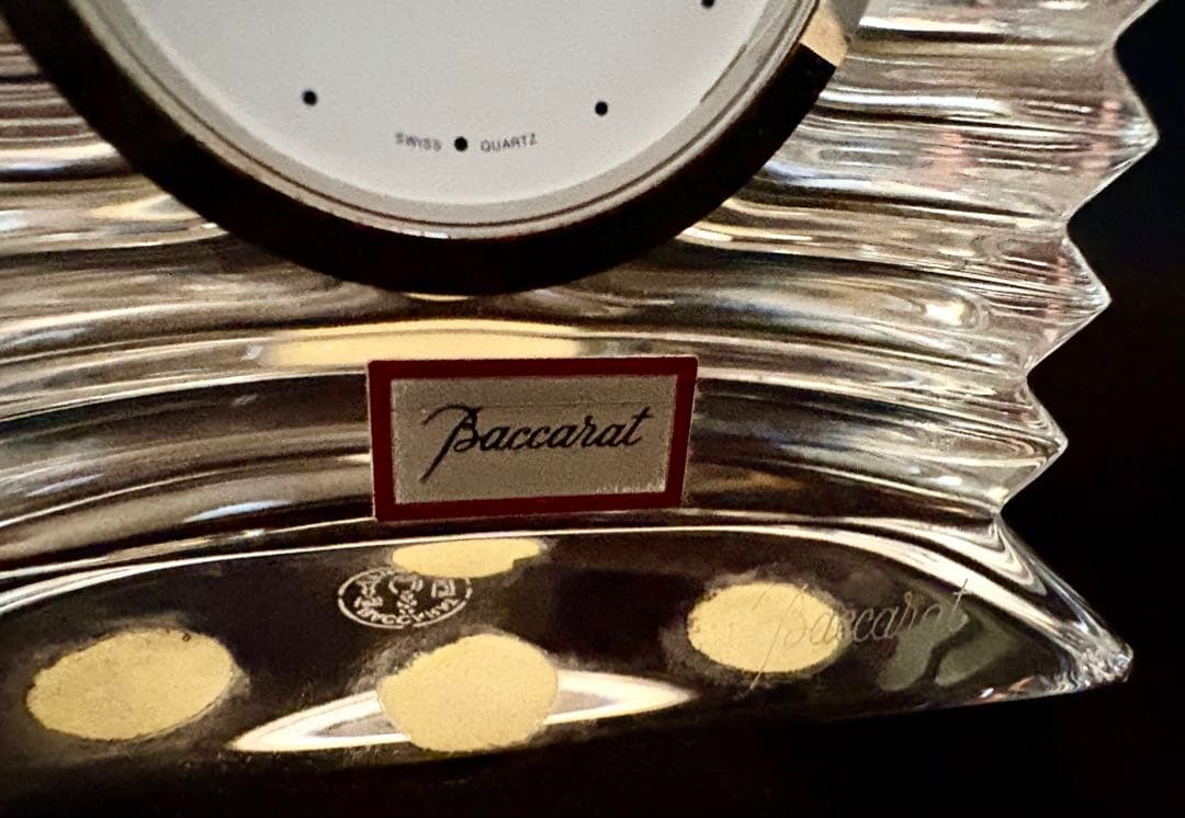 バカラクリスタル置き時計「ラランド」