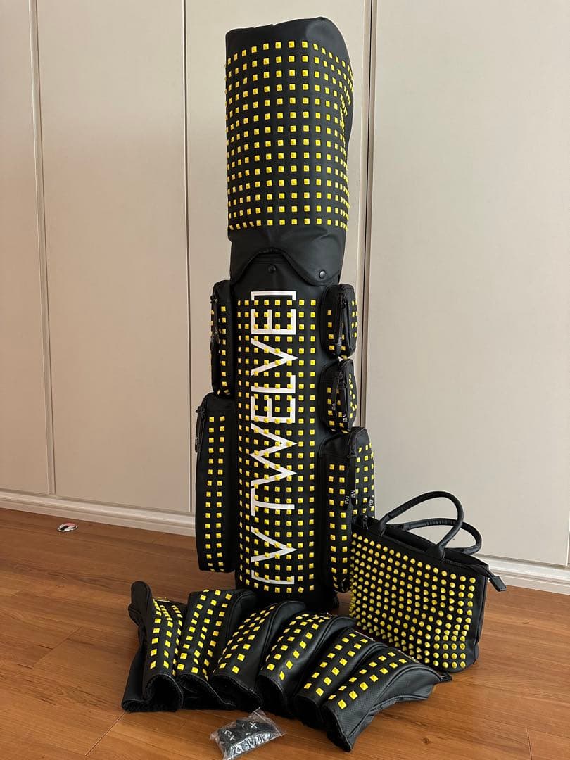 V12 ゴルフバック　カートバック　ヘッドカバー