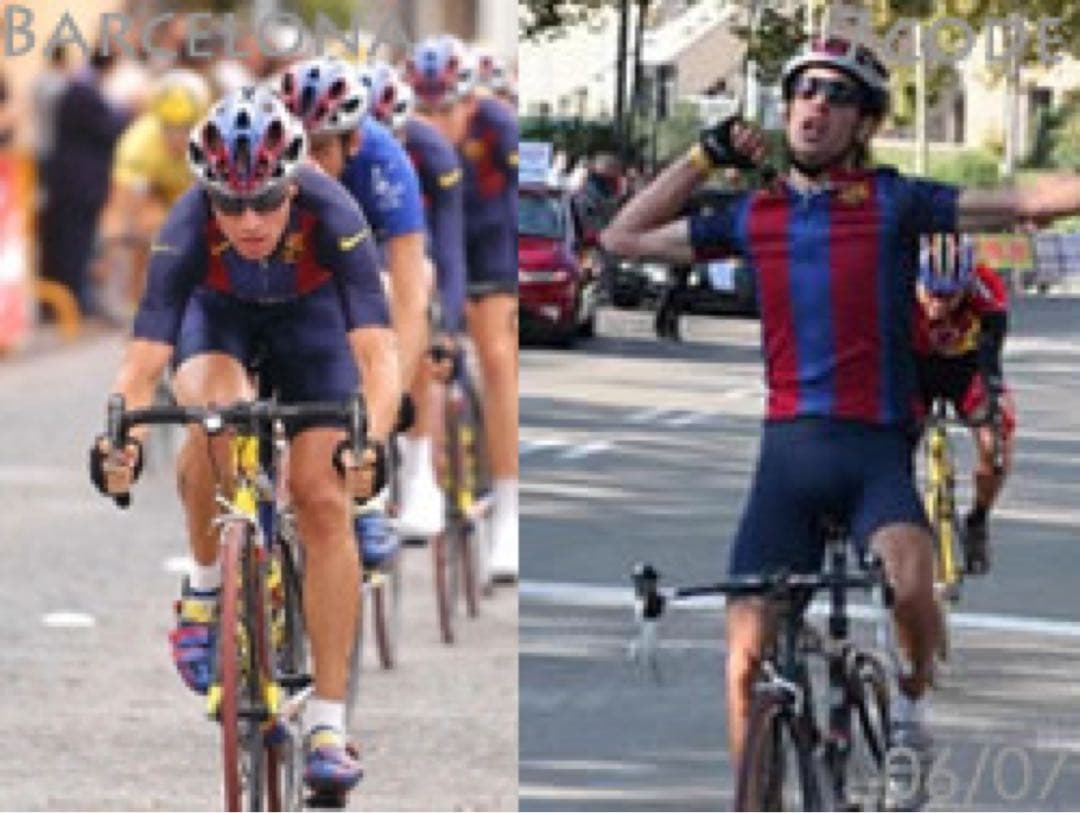 Nike FCバルセロナ　プロサイクリングチーム サイクルジャージ　新品未使用