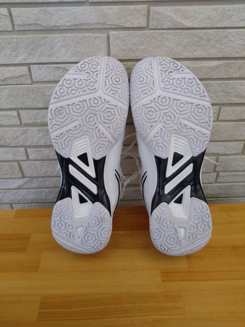 リーニン バドミントンシューズ AYAT005-1Cサイズ27cmおまけ付き！