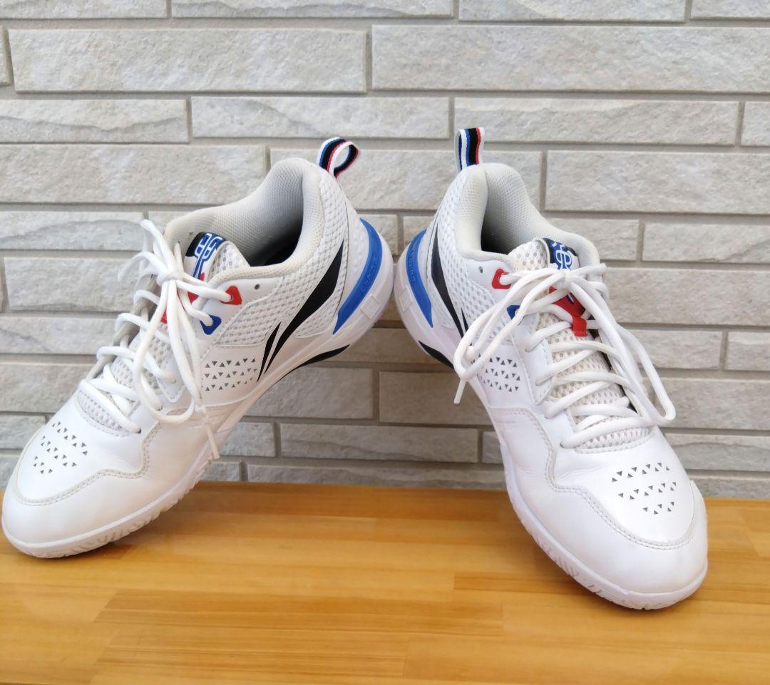 リーニン バドミントンシューズ AYAT005-1Cサイズ27cmおまけ付き！