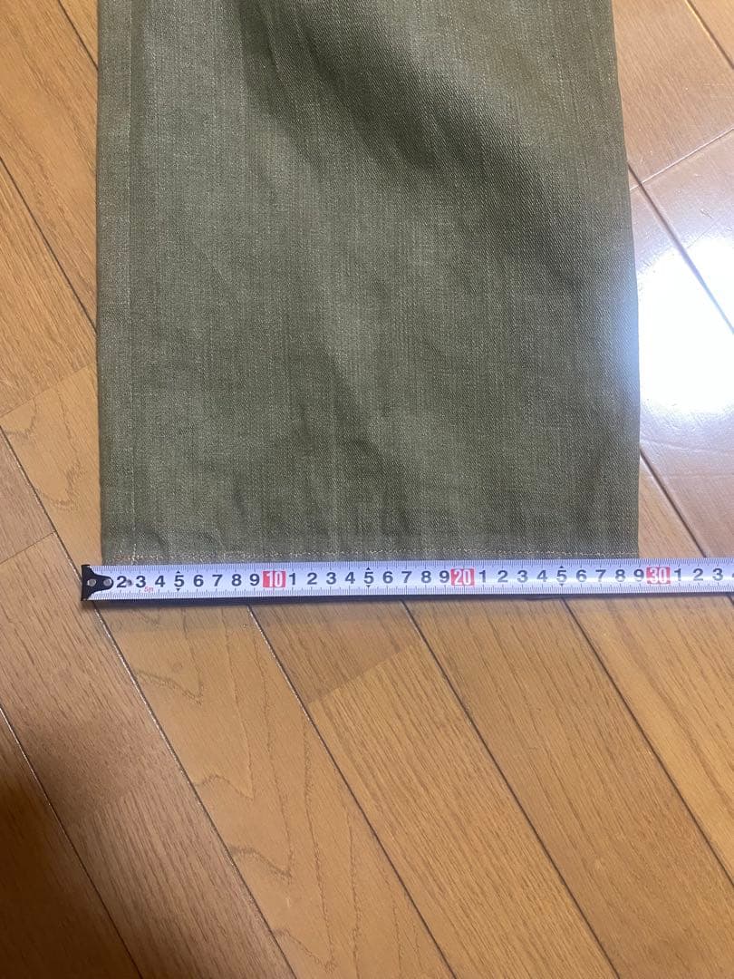 完売品 TOMWORKS GREEN WORK PANTS sugarhill