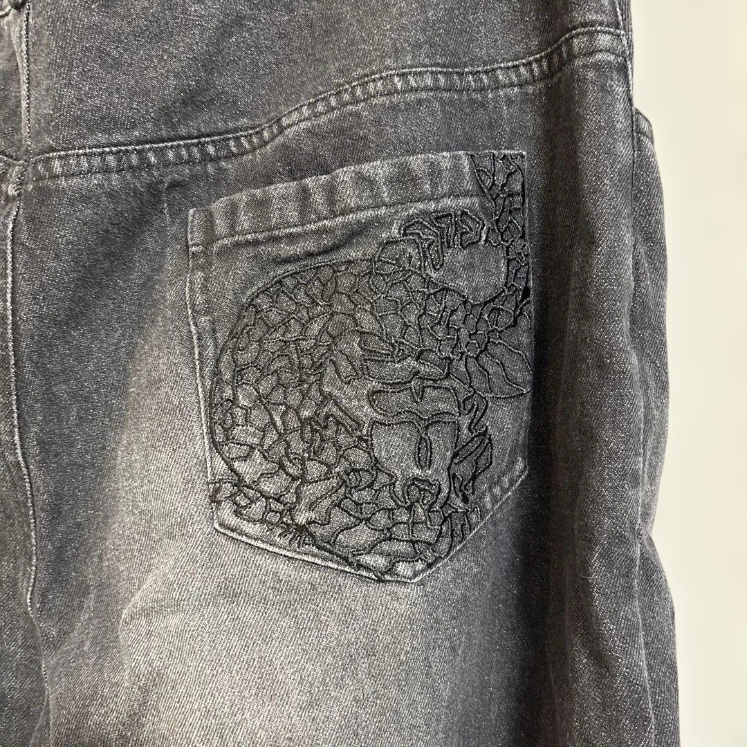 パンツ GIBOUS SNAKE SCORPION POCKET BAGGY PANTS