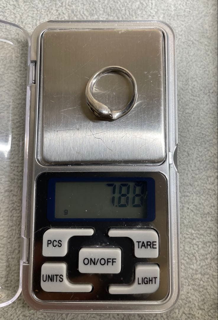 ◇Pt1000◇ダイヤ0.428ct◇プラチナリング◇刻印あり◇約12号◇