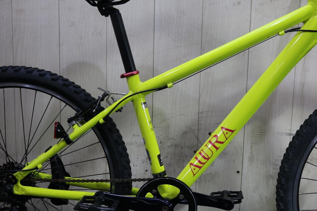 レユニオン AURA オーラ 26型 アルミ シマノ8速 370mm MTB