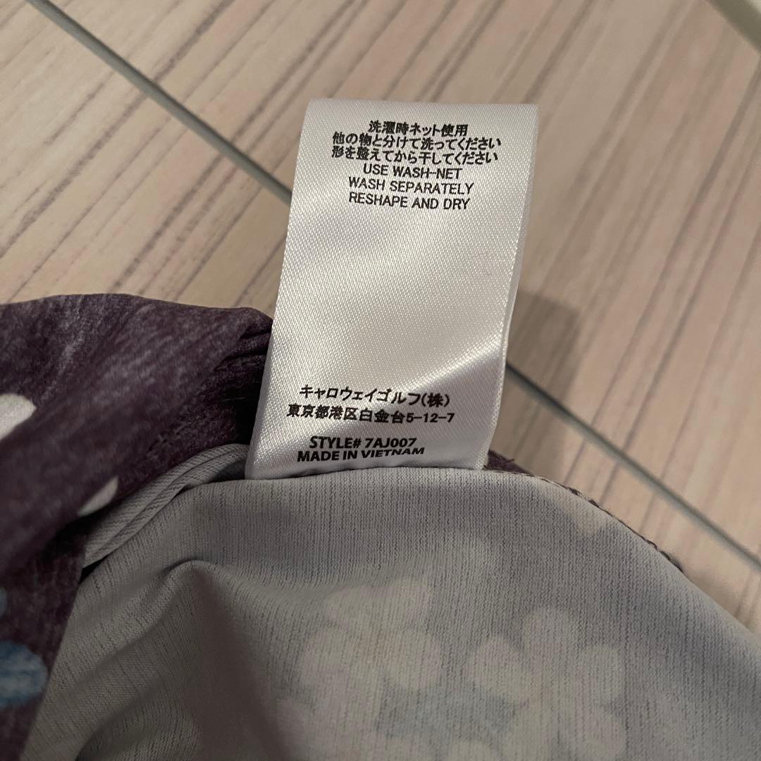 【美品】 トラヴィスマシュー　花柄ポロシャツ 2XL ゴルフウェア