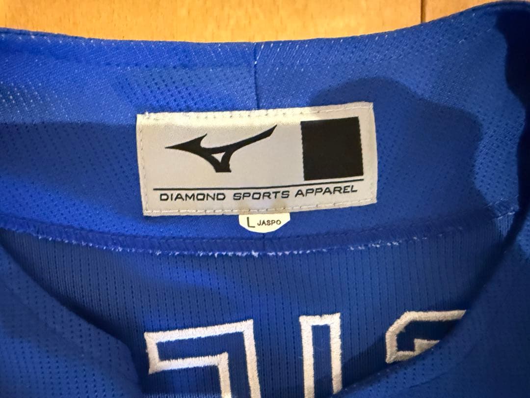 【値下げ】中日ドラゴンズ　ビシエド　ビジターレプリカユニフォーム(Lサイズ)